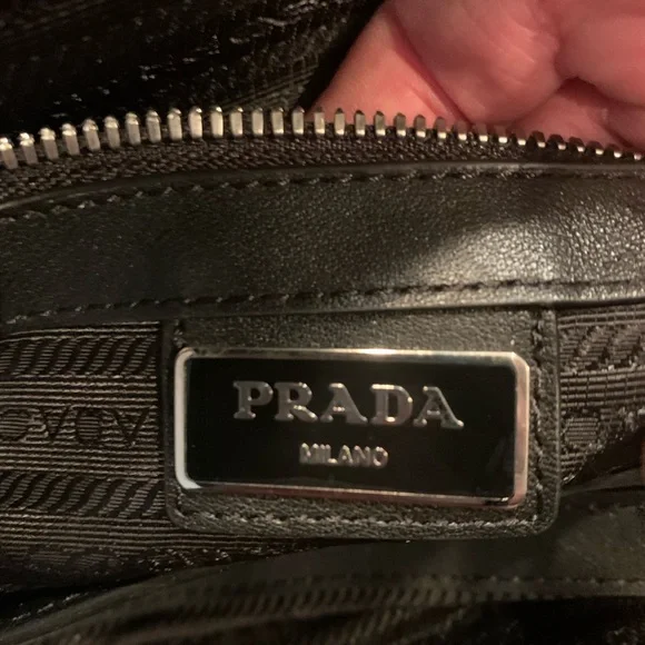 Prada saffiano briefcase